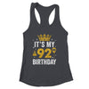 It's My 92nd Birthday Idea For 92 Years Old Man And Woman Shirt & Tank Top | siriusteestore