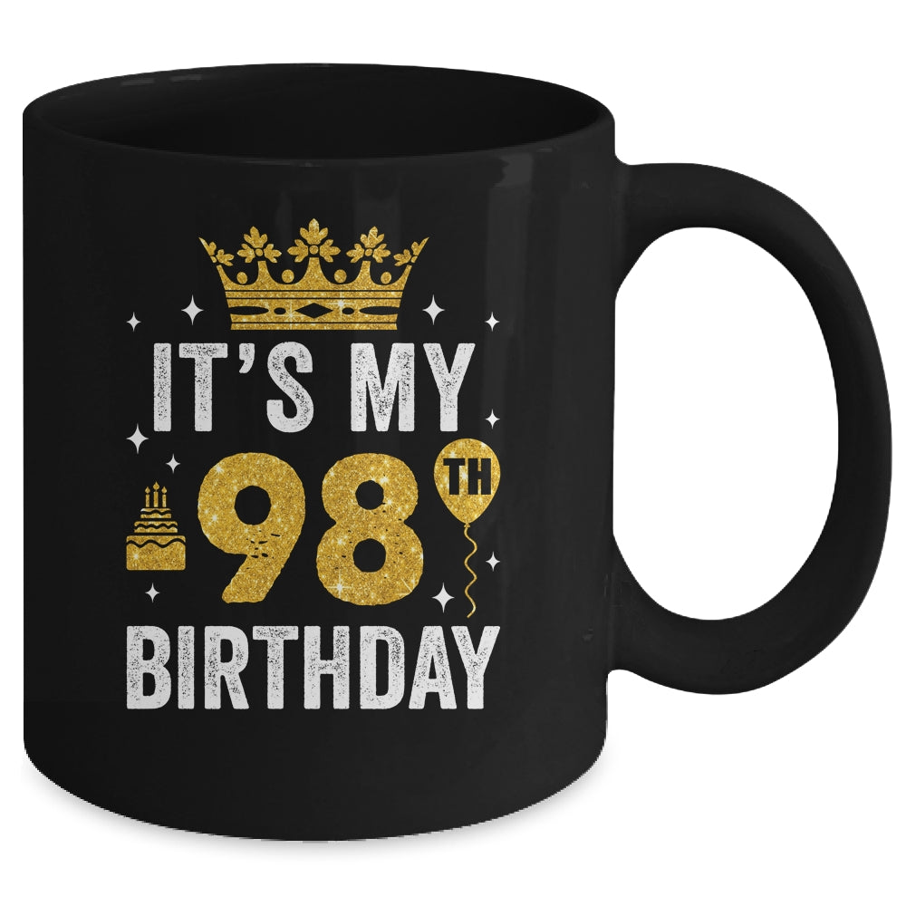 It's My 98th Birthday Idea For 98 Years Old Man And Woman Mug | siriusteestore