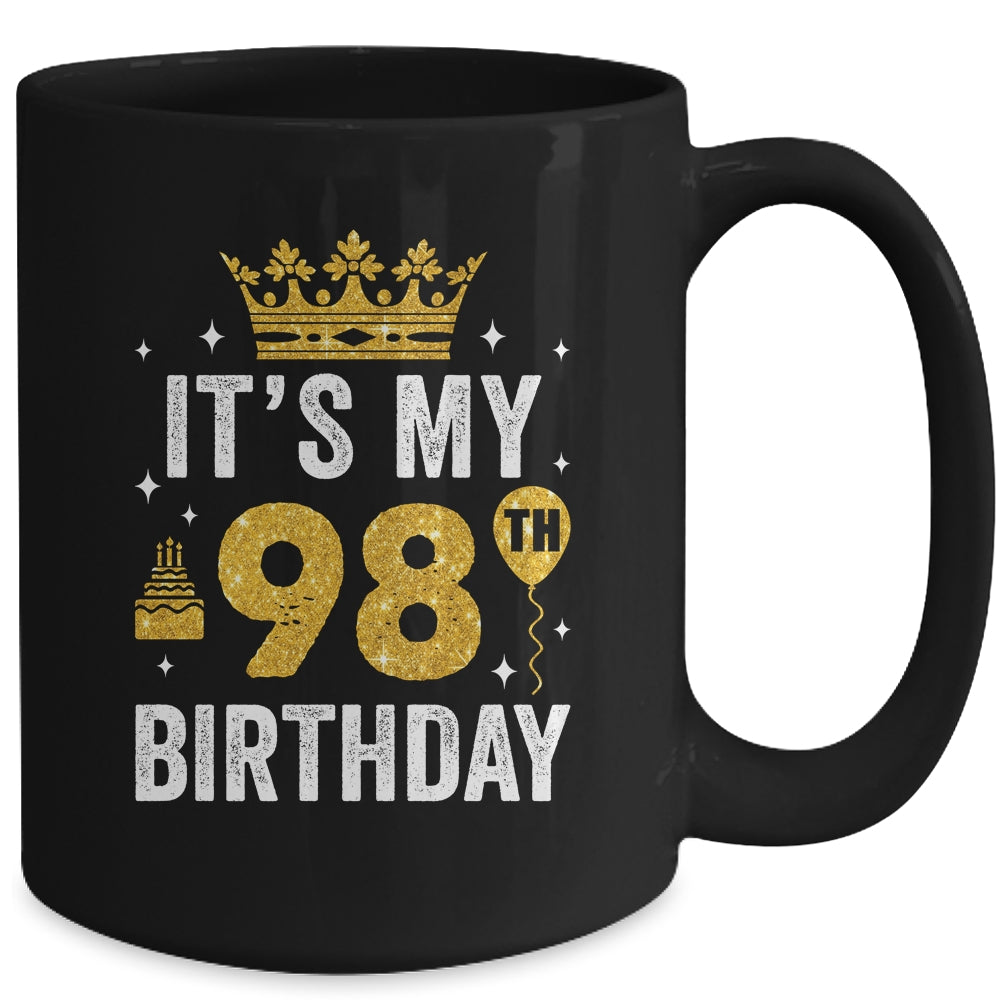 It's My 98th Birthday Idea For 98 Years Old Man And Woman Mug | siriusteestore