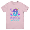 It's My 9th Bday Mermaid Funny Birthday Girls 9 Years Old Youth Shirt | siriusteestore