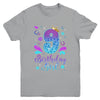 It's My 9th Bday Mermaid Funny Birthday Girls 9 Years Old Youth Shirt | siriusteestore