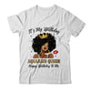It's My Birthday Aquarius Queen African American Women Shirt & Tank Top | siriusteestore