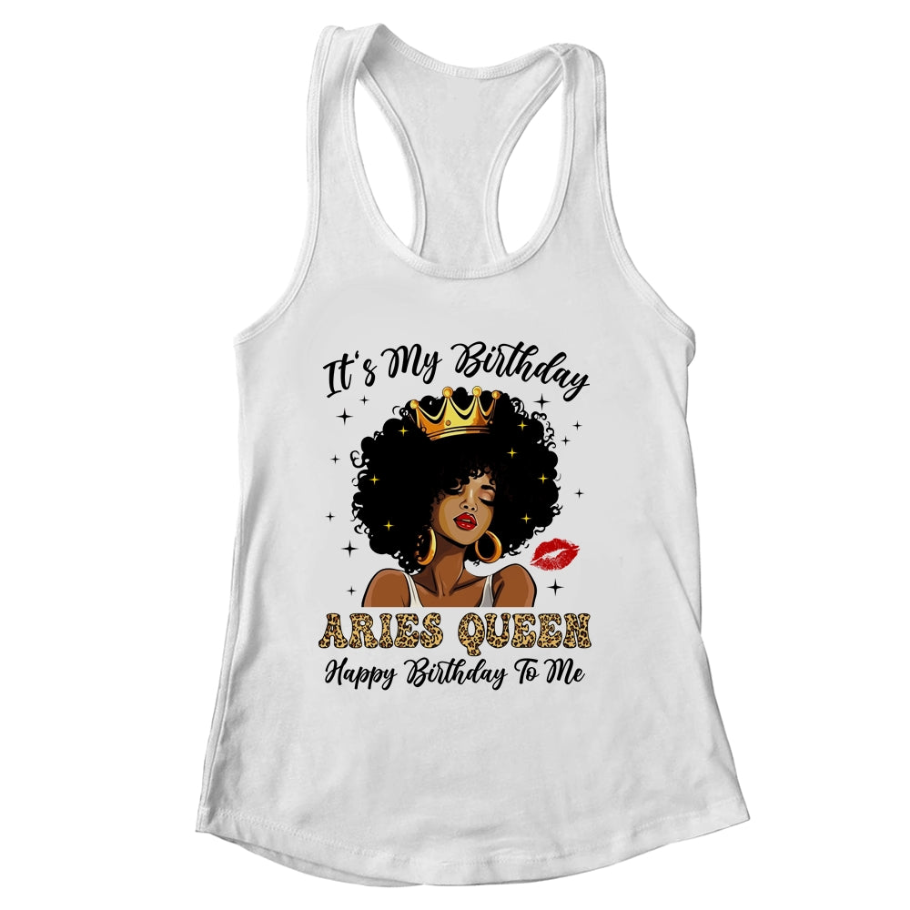 It's My Birthday Aries Queen African American Women Shirt & Tank Top | siriusteestore