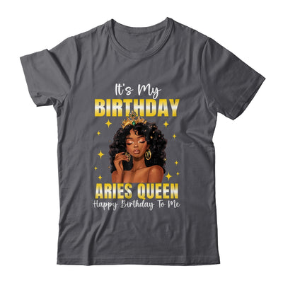 It's My Birthday Aries Queen Women Girl Zodiac Sign Shirt & Tank Top | siriusteestore