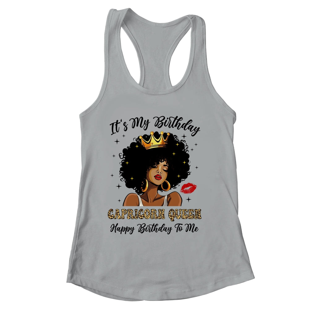 It's My Birthday Capricorn Queen African American Women Shirt & Tank Top | siriusteestore