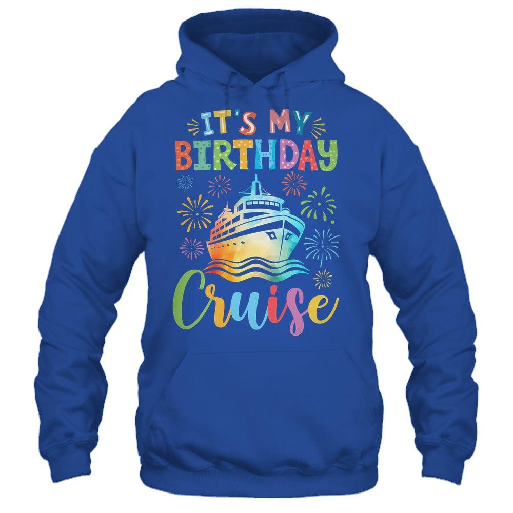 It's My Birthday Cruise Cruising Vacation Birthday Trip Shirt & Tank Top | siriusteestore