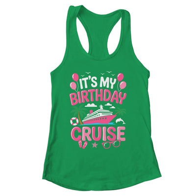 It's My Birthday Cruise Cute Pink Sea Trip Women Girls Kids Shirt & Tank Top | siriusteestore