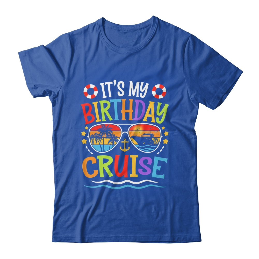 It's My Birthday Cruise Men Women Kids Cruising Vacation Shirt & Tank Top | siriusteestore
