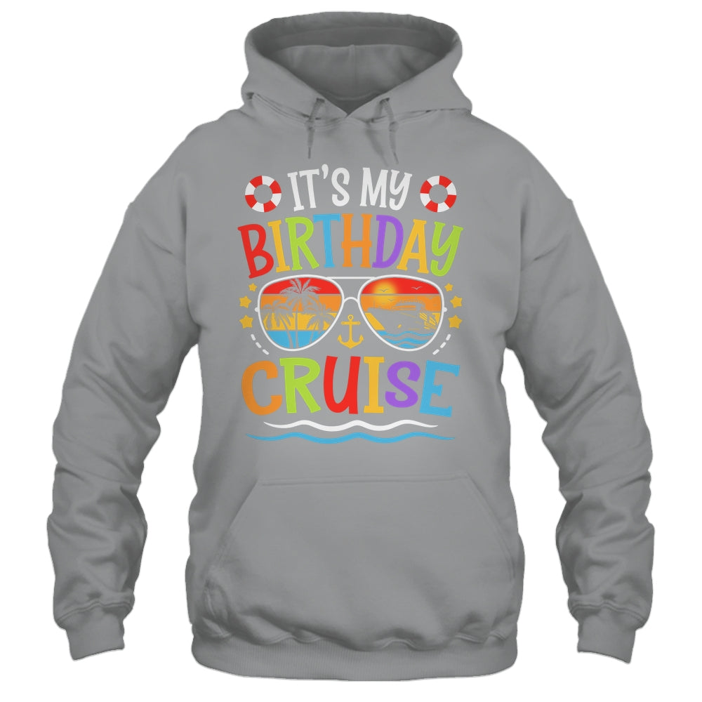 It's My Birthday Cruise Men Women Kids Cruising Vacation Shirt & Tank Top | siriusteestore
