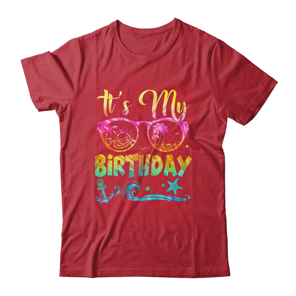 It's My Birthday Cruise Squad Birthday Girls Party Groovy Shirt & Tank Top | siriusteestore