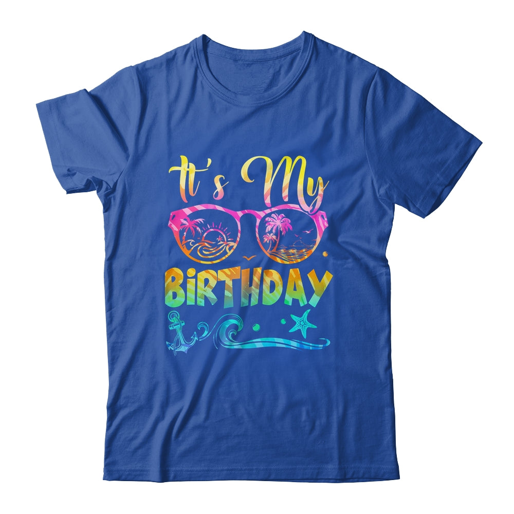 It's My Birthday Cruise Squad Birthday Girls Party Groovy Shirt & Tank Top | siriusteestore