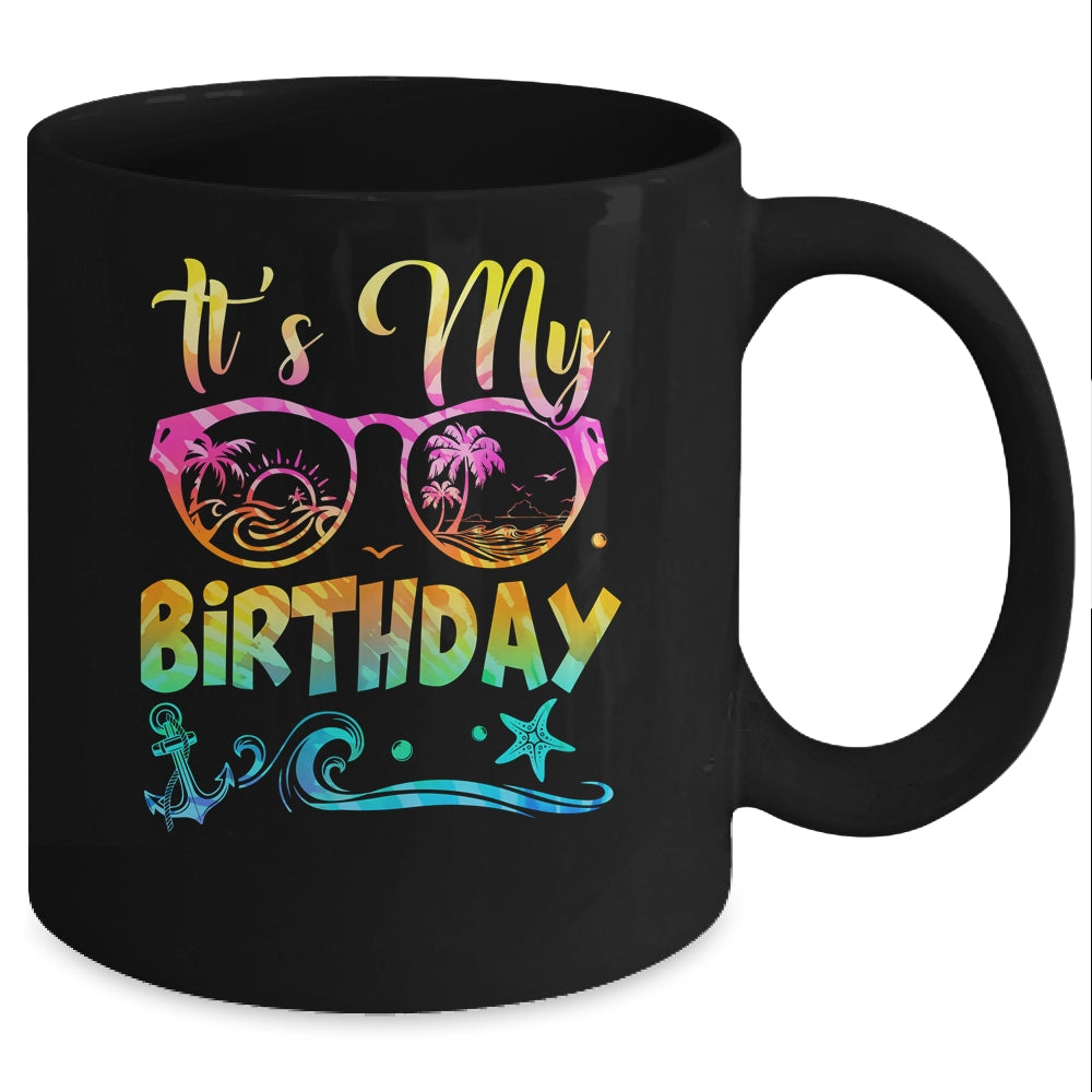 It's My Birthday Cruise Squad Birthday Girls Party Groovy Mug | siriusteestore