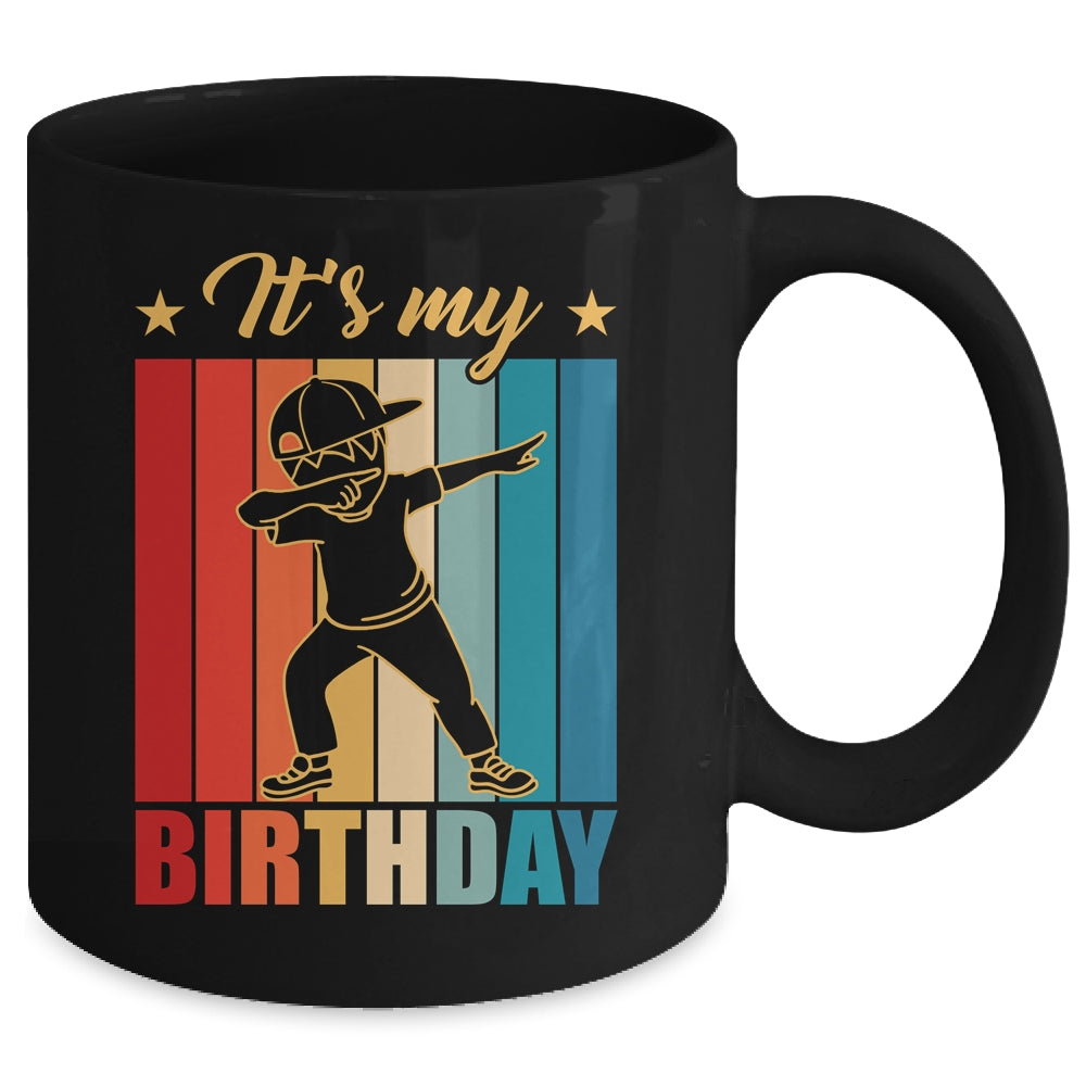 It's My Birthday For Boys Girls Birthday Dabbing Mug | siriusteestore