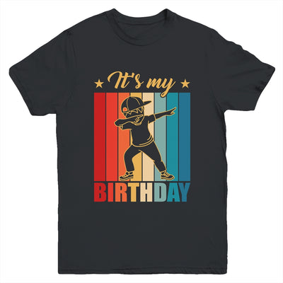 It's My Birthday For Boys Girls Birthday Dabbing Youth Shirt | siriusteestore