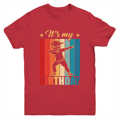 It's My Birthday For Boys Girls Birthday Dabbing Youth Shirt | siriusteestore
