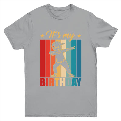 It's My Birthday For Boys Girls Birthday Dabbing Youth Shirt | siriusteestore