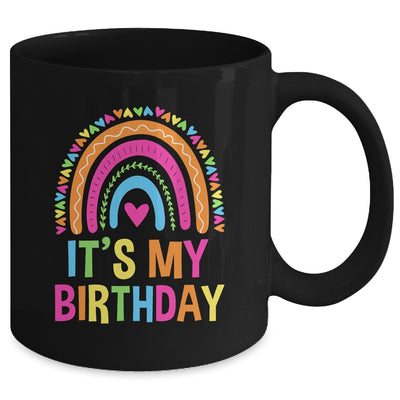 It's My Birthday For Women Teens Girls Rainbow Mug | siriusteestore