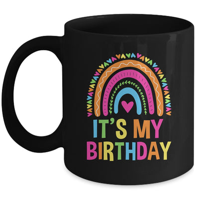 It's My Birthday For Women Teens Girls Rainbow Mug | siriusteestore