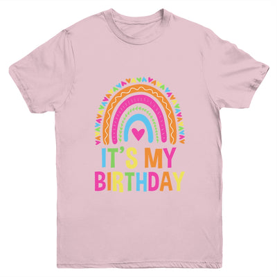 It's My Birthday For Women Teens Girls Rainbow Youth Shirt | siriusteestore