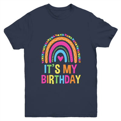 It's My Birthday For Women Teens Girls Rainbow Youth Shirt | siriusteestore