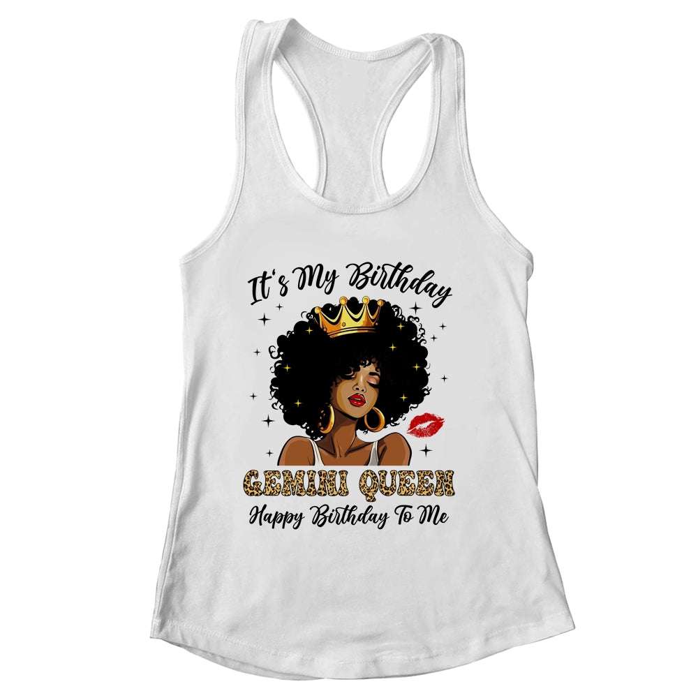 It's My Birthday Gemini Queen African American Women Shirt & Tank Top | siriusteestore