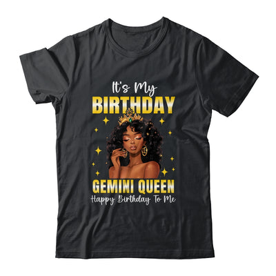 It's My Birthday Gemini Queen Women Girl Zodiac Sign Shirt & Tank Top | siriusteestore