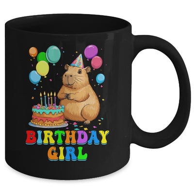 It's My Birthday Girl Capybara Lovers Capy Birthday Party Mug | siriusteestore