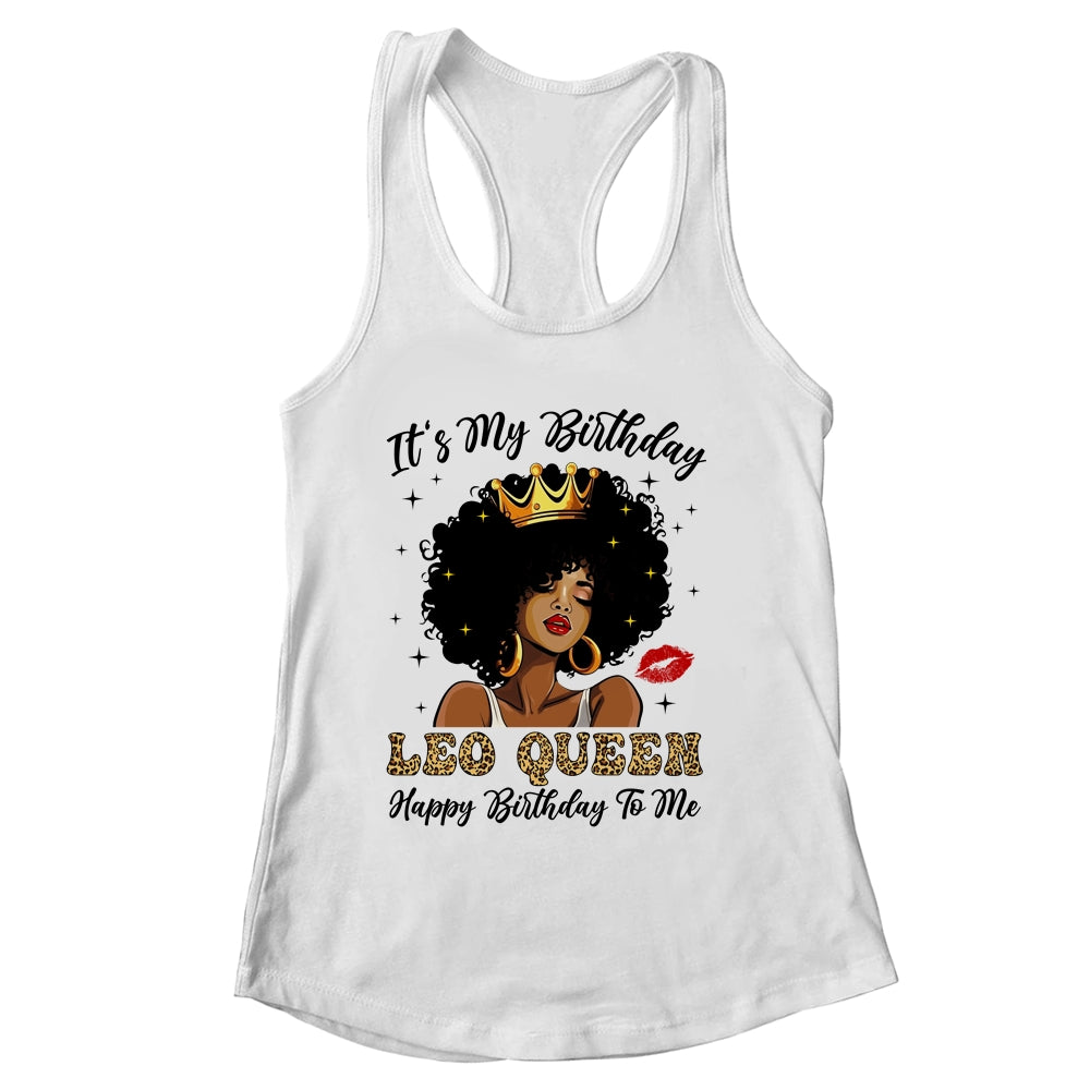 It's My Birthday Leo Queen African American Women Shirt & Tank Top | siriusteestore