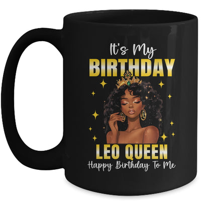 It's My Birthday Leo Queen Women Girl Zodiac Sign Mug | siriusteestore