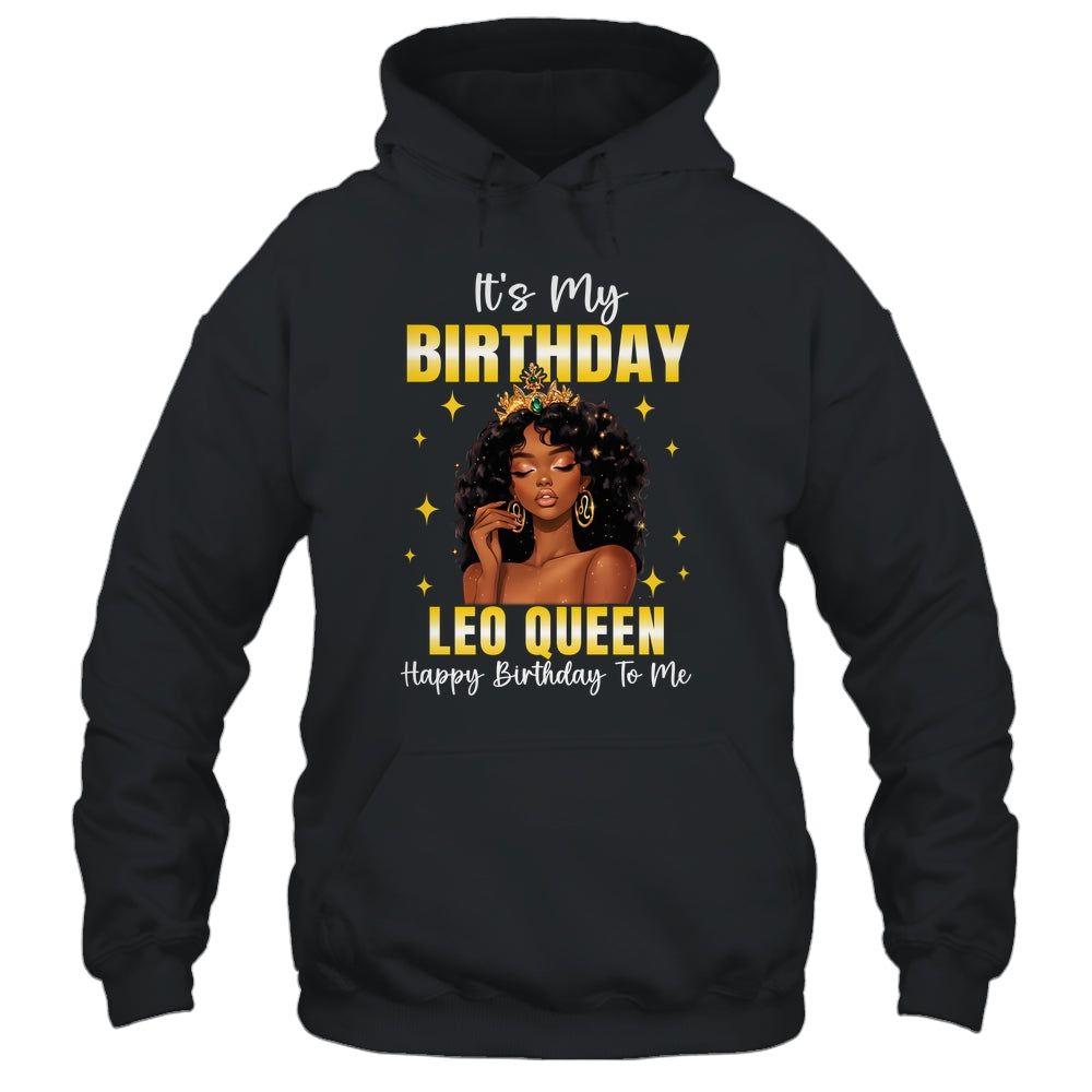 It's My Birthday Leo Queen Women Girl Zodiac Sign Shirt & Tank Top | siriusteestore
