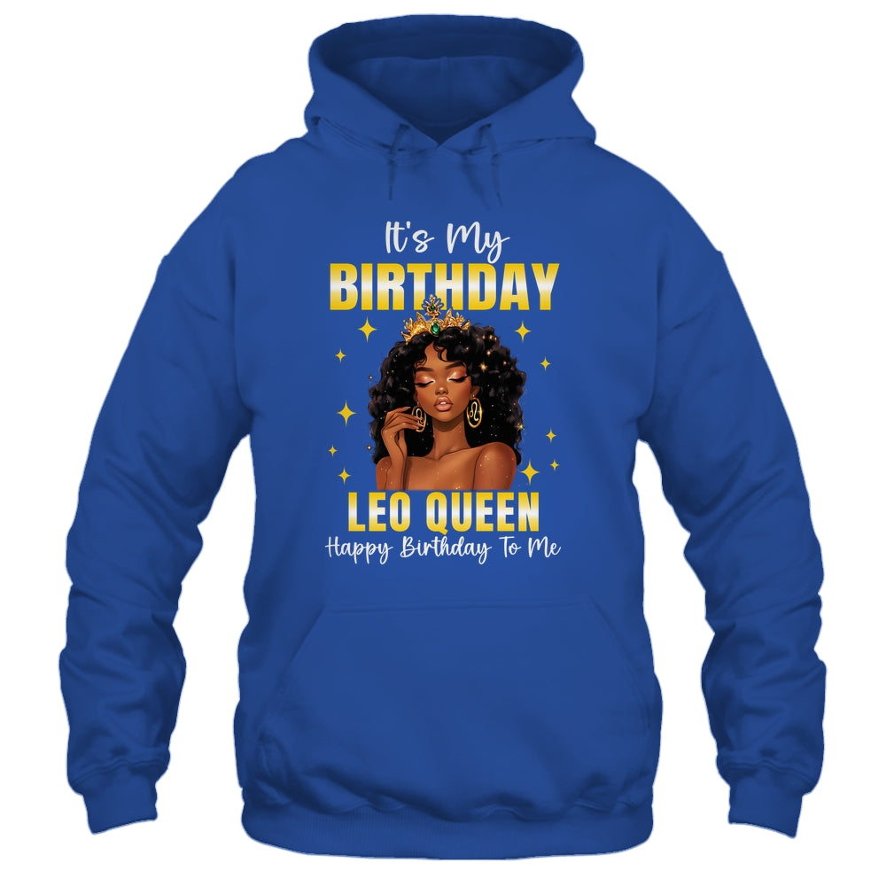 It's My Birthday Leo Queen Women Girl Zodiac Sign Shirt & Tank Top | siriusteestore