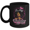 It's My Birthday Queen Afro Natural Hair Black Women Mug | siriusteestore