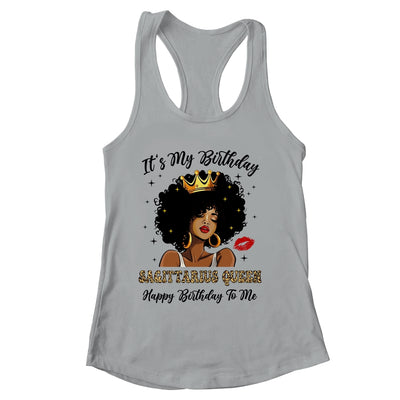 It's My Birthday Sagittarius Queen African American Women Shirt & Tank Top | siriusteestore