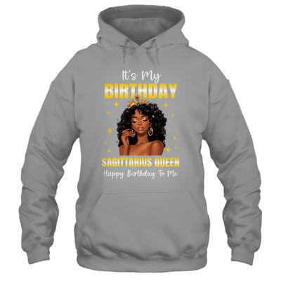 It's My Birthday Sagittarius Queen Women Girl Zodiac Sign Shirt & Tank Top | siriusteestore