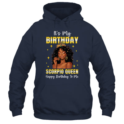 It's My Birthday Scorpio Queen Women Girl Zodiac Sign Shirt & Tank Top | siriusteestore