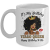 It's My Birthday Virgo Queen African American Women Mug | siriusteestore