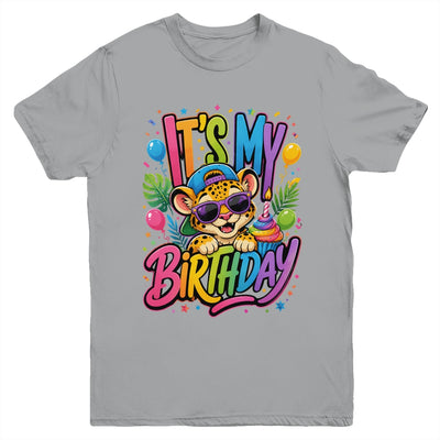 It's My Birthday Zoo Animals Leopard Cheetah Birthday Boy Youth Shirt | siriusteestore