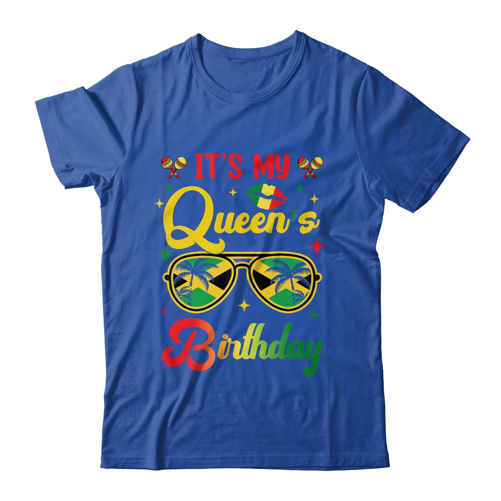 It's My Queen's Birthday Jamaica Birthday Girl Party Shirt & Tank Top | siriusteestore