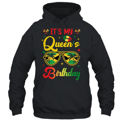 It's My Queen's Birthday Jamaica Birthday Girl Party Shirt & Tank Top | siriusteestore