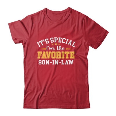 It's Official I'm The Favorite Son In From Law Mother-In-Law Shirt & Hoodie | siriusteestore