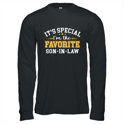 It's Official I'm The Favorite Son In From Law Mother-In-Law Shirt & Hoodie | siriusteestore