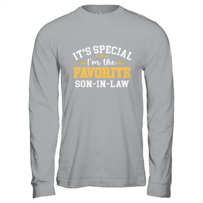 It's Official I'm The Favorite Son In From Law Mother-In-Law Shirt & Hoodie | siriusteestore