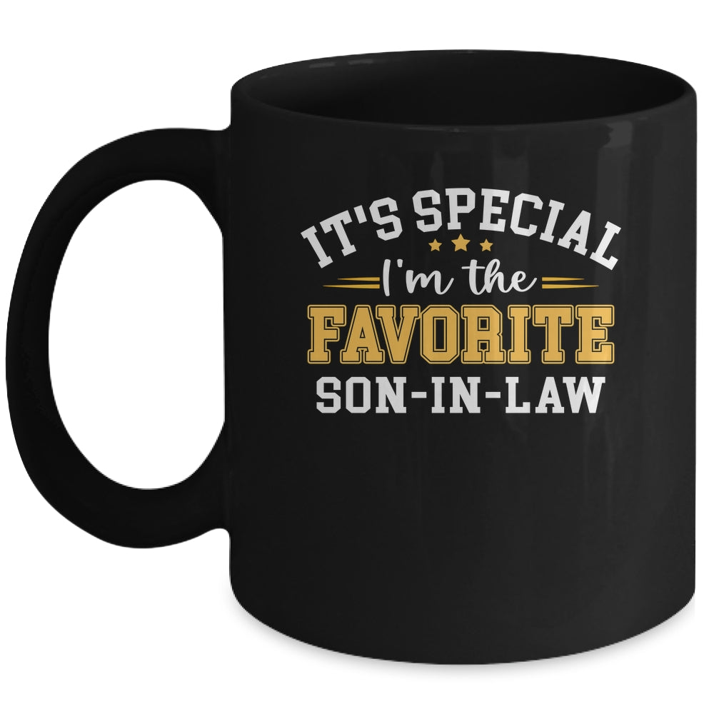 It's Official I'm The Favorite Son In From Law Mother-In-Law Mug | siriusteestore