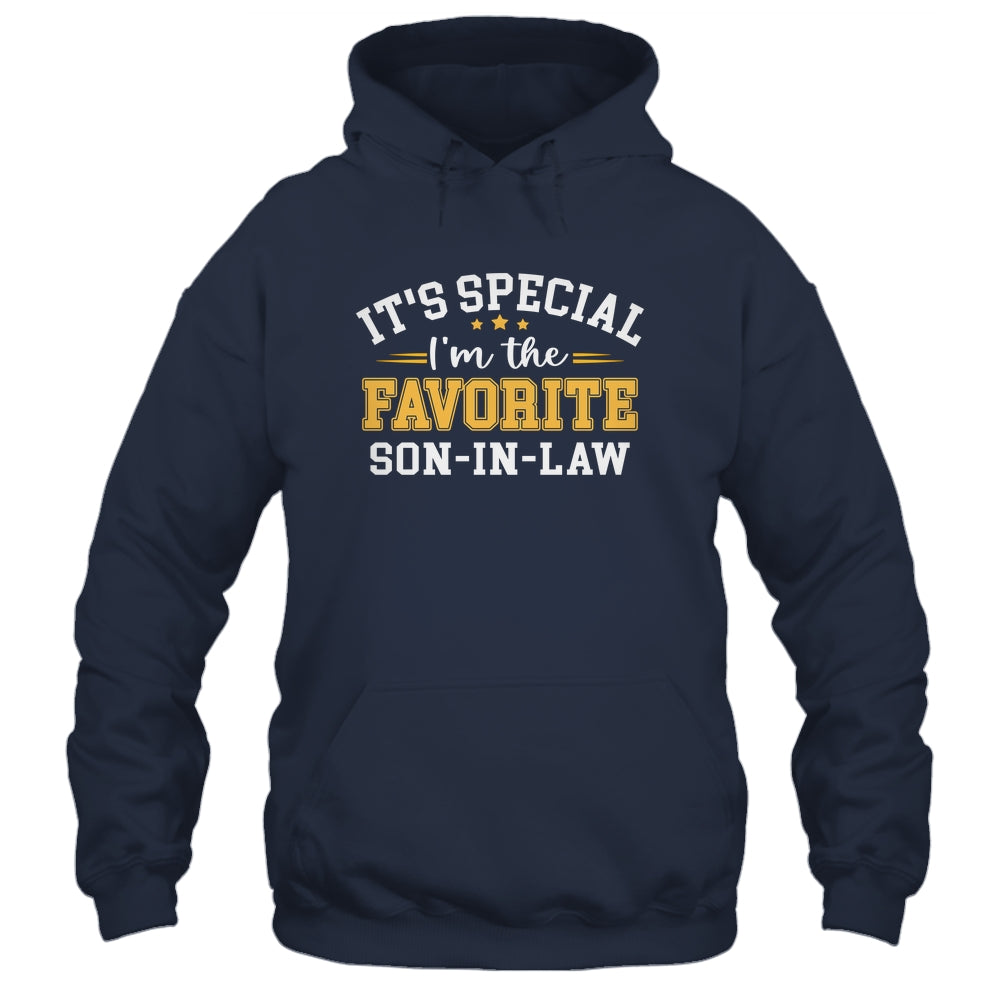 It's Official I'm The Favorite Son In From Law Mother-In-Law Shirt & Hoodie | siriusteestore
