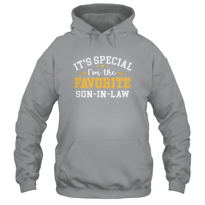 It's Official I'm The Favorite Son In From Law Mother-In-Law Shirt & Hoodie | siriusteestore