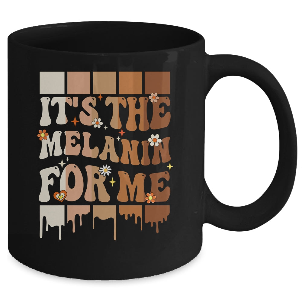 It's The Melanin For Me Black History Month History Groovy Mug | siriusteestore