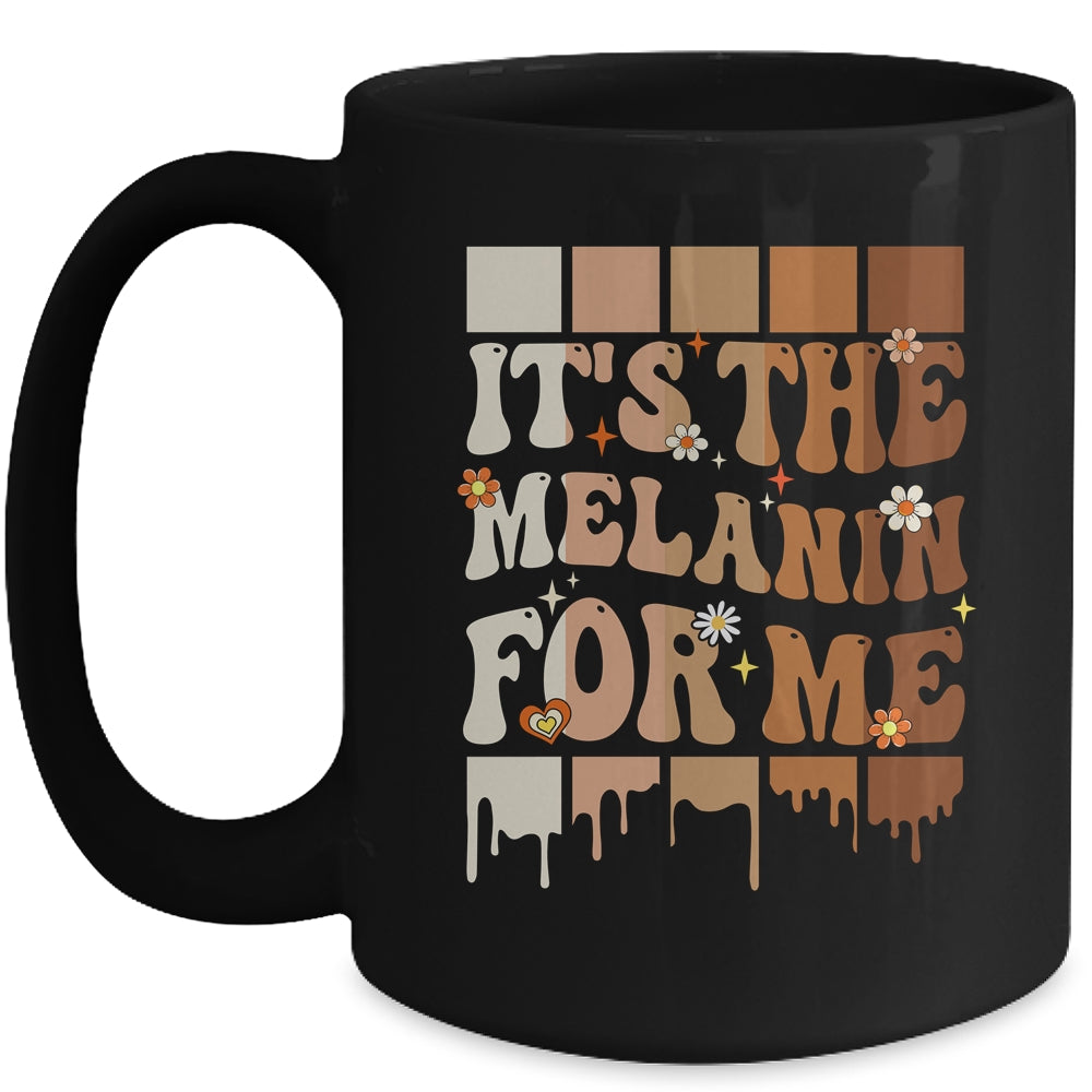 It's The Melanin For Me Black History Month History Groovy Mug | siriusteestore
