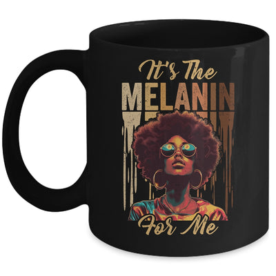 It's The Melanin For Me Melanated Black History Month Mug | siriusteestore