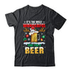 It's The Most Wonderful Time For A Beer Christmas Men Xmas Shirt & Sweatshirt | siriusteestore