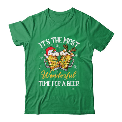 It's The Most Wonderful Time For A Beer Drinking Christmas Shirt & Sweatshirt | siriusteestore
